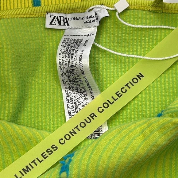 ZARA Compression Bodysuit Leotard Romper Playsuit Seamless Versatile - Picture 11 of 15